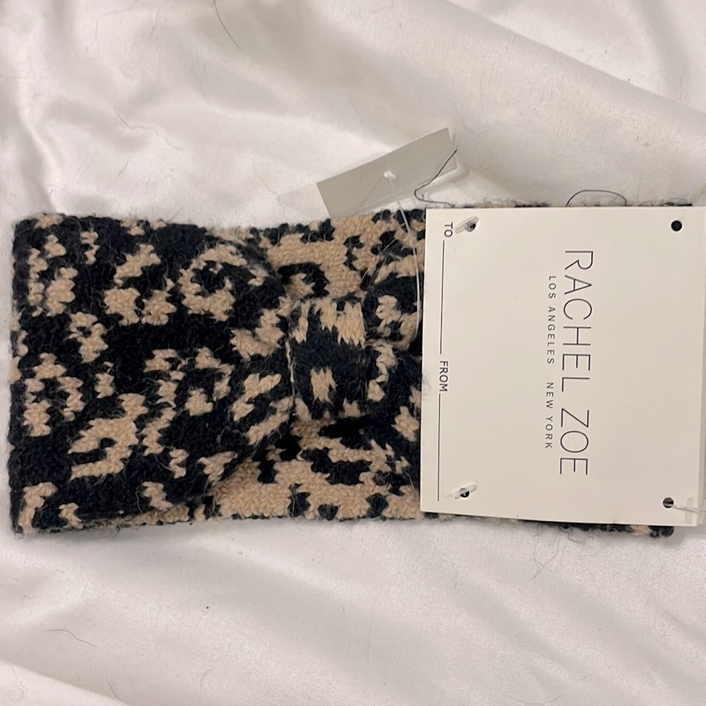 Rachel Zoe winter knot headband